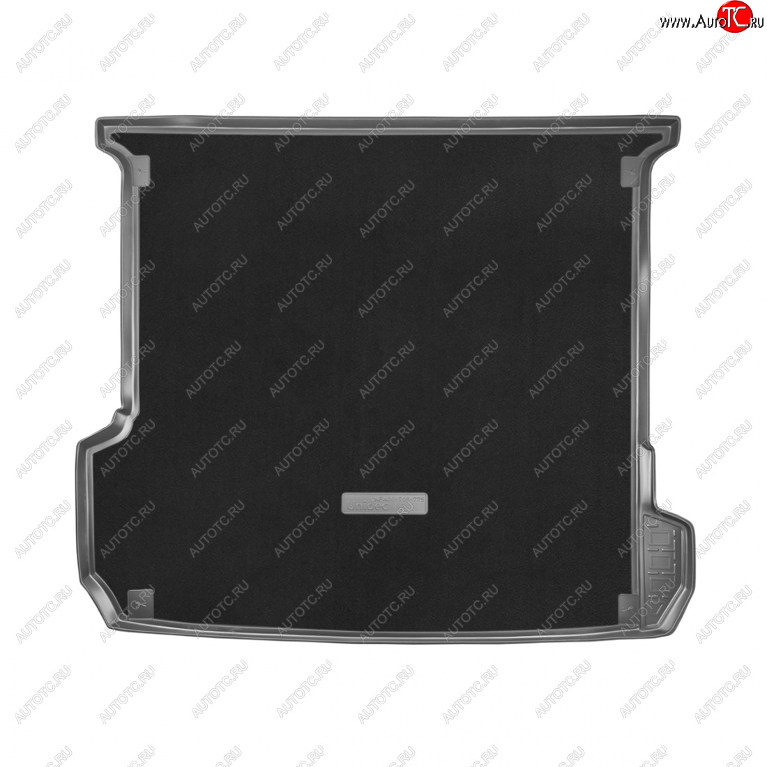 3 199 р. Коврик багажника (комбинированый) Norplast Unidec  Audi Q7  4M (2015-2024) (Чёрный)  с доставкой в г. Калуга