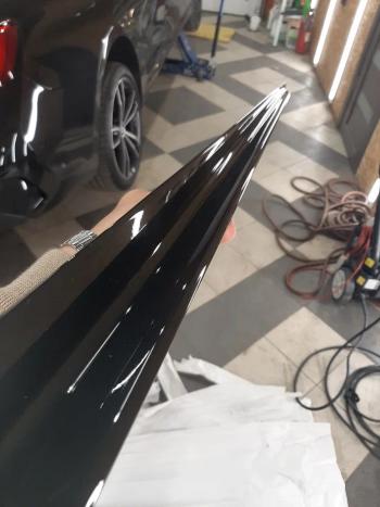 11 499 р. Пластиковые накладки M порогов  BMW 3 серия  G20 (2018-2022) (цвет: черный глянец)  с доставкой в г. Калуга. Увеличить фотографию 5