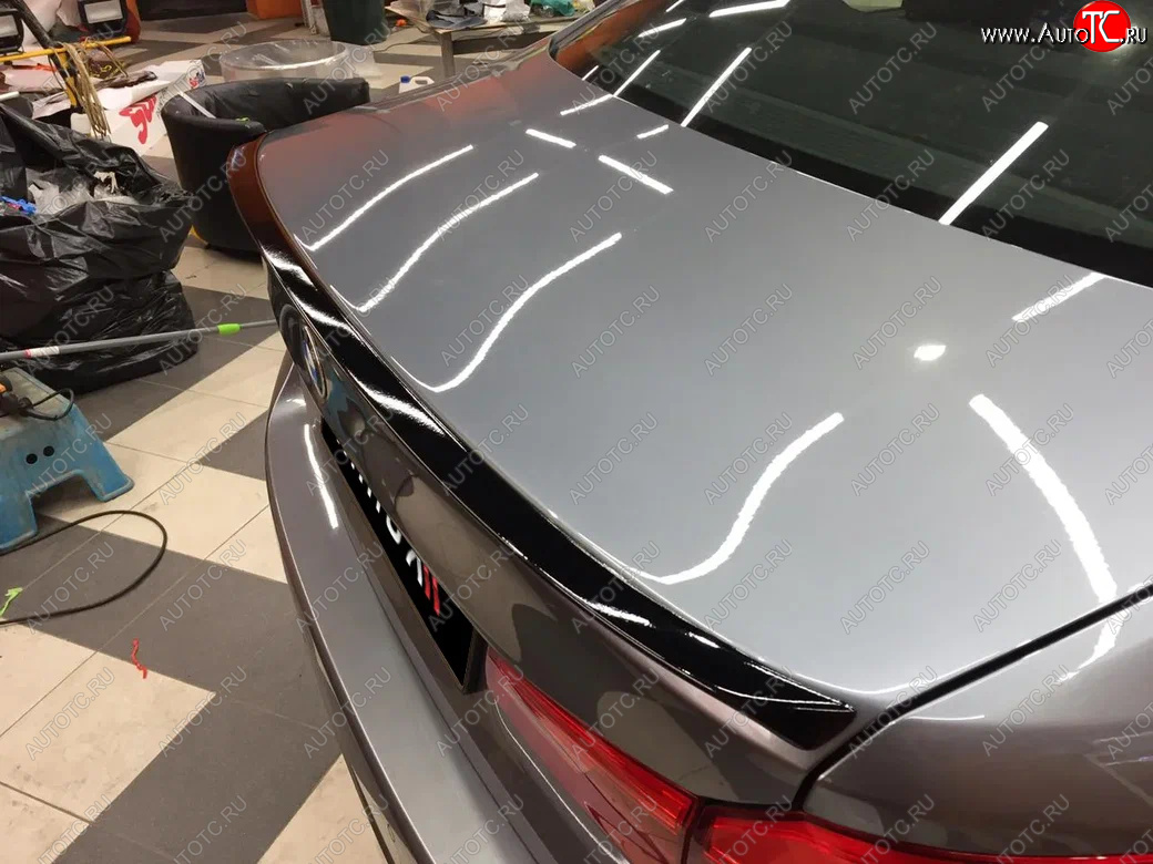 7 899 р. Спойлер багажника M-Performance  BMW 5 серия  G30 (2016-2020) (черный глянцевый)  с доставкой в г. Калуга