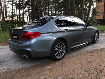 10 999 р. Пластиковые накладки M-порогов  BMW 5 серия  G30 (2016-2020)  с доставкой в г. Калуга. Увеличить фотографию 23