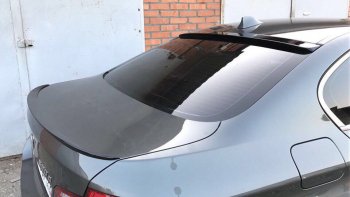 2 799 р. Козырек на заднее стекло АВТОКРАТ BMW 5 серия F11 дорестайлинг, универсал (2009-2013) (Неокрашенный)  с доставкой в г. Калуга. Увеличить фотографию 2