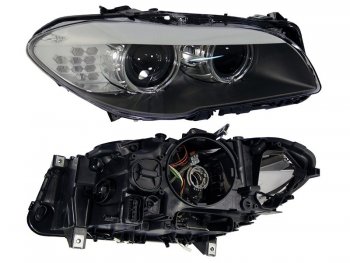 16 649 р. Правая передняя фара SAT (ксенон, LED)  BMW 5 серия  F10 (2009-2013)  с доставкой в г. Калуга. Увеличить фотографию 1