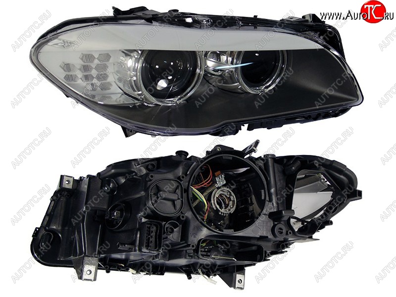 16 649 р. Правая передняя фара SAT (ксенон, LED)  BMW 5 серия  F10 (2009-2013)  с доставкой в г. Калуга