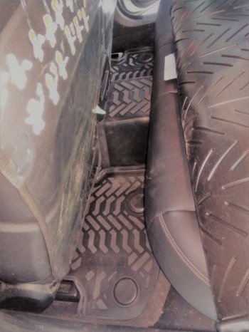 1 779 р. Комплект ковриков в салон Aileron 3D (с подпятником)  BMW 5 серия ( F11,  F10) (2009-2013)  с доставкой в г. Калуга. Увеличить фотографию 2