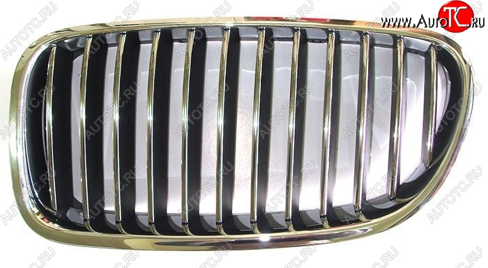 2 599 р. Левая решетка радиатора SAT (хром)  BMW 5 серия ( F11,  F10) (2009-2017) (Неокрашенная)  с доставкой в г. Калуга