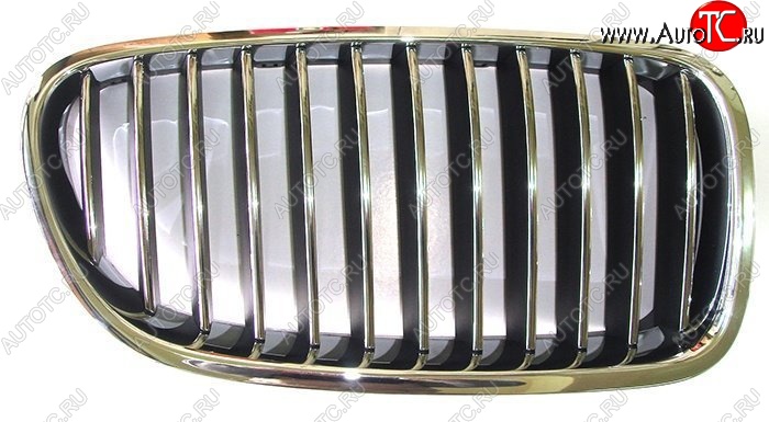 2 599 р. Правая решетка радиатора SAT (хром)  BMW 5 серия ( F11,  F10) (2009-2013) (Неокрашенная)  с доставкой в г. Калуга