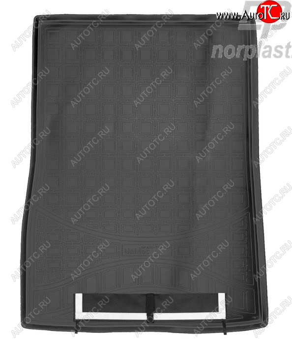 3 099 р. Коврик багажника Norplast Unidec (Long-G12)  BMW 7 серия  G11-G12 (2015-2024) (Цвет: черный (с погрузочным ковриком))  с доставкой в г. Калуга
