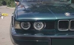 1 649 р. Реснички на фары CT v1  BMW 5 серия  E34 (1988-1994) (Неокрашенные)  с доставкой в г. Калуга. Увеличить фотографию 1