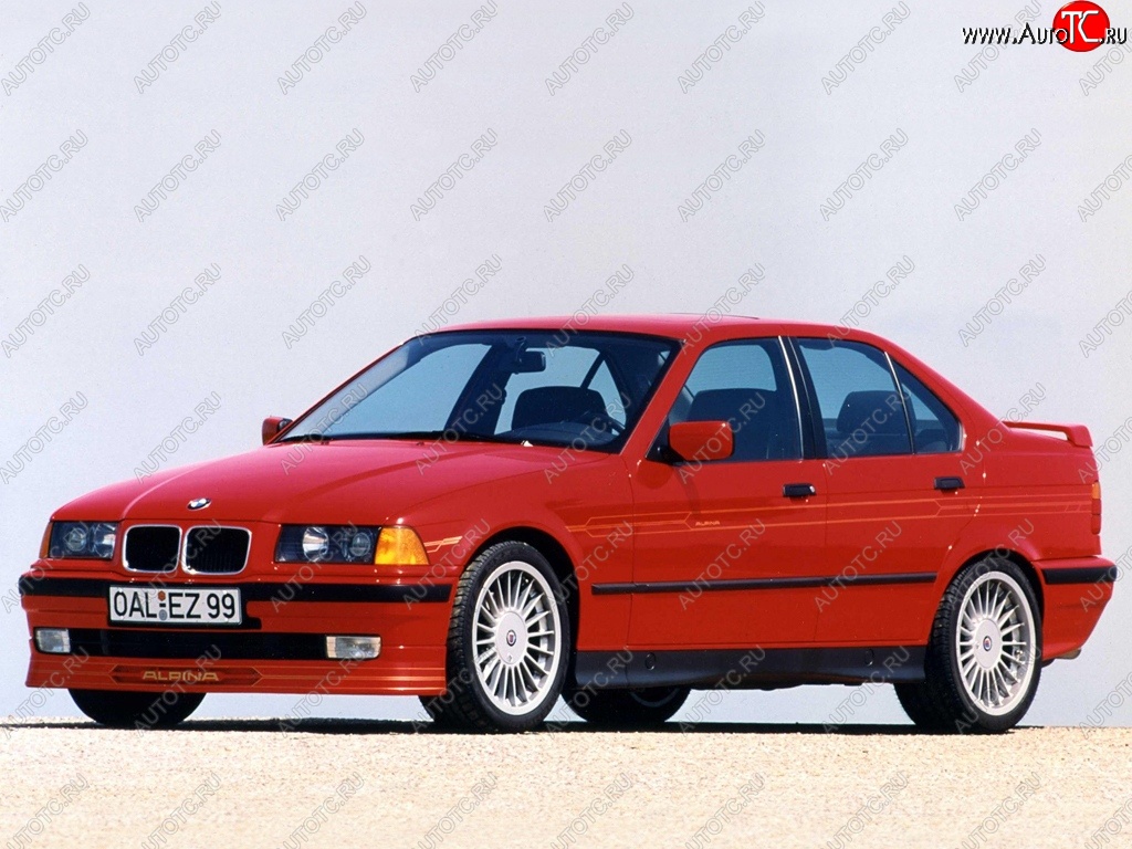 12 219 р. Накладка на передний бампер Alpina BMW 3 серия E36 седан (1990-2000)  с доставкой в г. Калуга