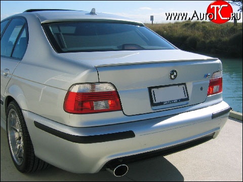 3 599 р. Козырёк на заднее стекло Sport BMW 5 серия E39 седан дорестайлинг (1995-2000) (Неокрашенный)  с доставкой в г. Калуга