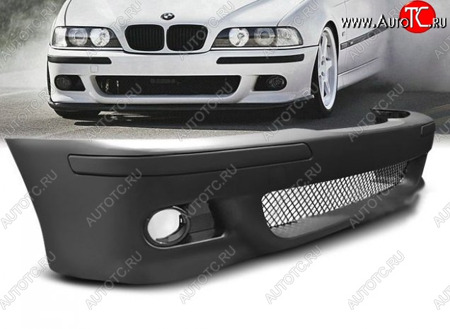 12 949 р. Передний бампер M5 Style  BMW 5 серия  E39 (1995-2003) седан дорестайлинг, седан рестайлинг (Неокрашенный)  с доставкой в г. Калуга