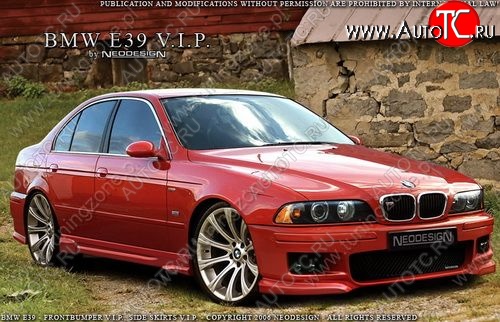 7 299 р. Передний бампер Neodesign BMW 5 серия E39 седан дорестайлинг (1995-2000)  с доставкой в г. Калуга