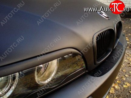 1 249 р. Реснички (нижние) на фары HAMANN BMW 5 серия E39 седан рестайлинг (2000-2003) (Неокрашенные)  с доставкой в г. Калуга