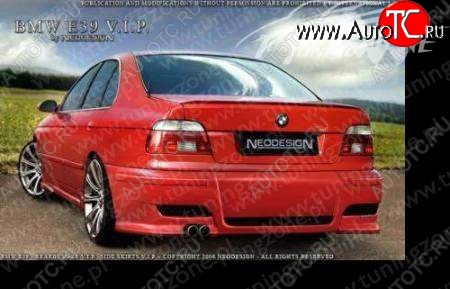 6 109 р. Задний бампер Neodesign BMW 5 серия E39 седан рестайлинг (2000-2003)  с доставкой в г. Калуга