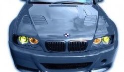 39 949 р. Передний бампер (Coupe) CSL-Style BMW 3 серия E46 седан дорестайлинг (1998-2001) (Неокрашенный)  с доставкой в г. Калуга. Увеличить фотографию 1