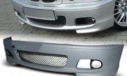 24 249 р. Передний бампер (Coupe) CT BMW 3 серия E46 седан дорестайлинг (1998-2001) (Неокрашенный)  с доставкой в г. Калуга. Увеличить фотографию 1