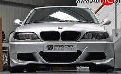 11 799 р. Передний бампер Prior Design BMW 3 серия E46 седан дорестайлинг (1998-2001) (Неокрашенный)  с доставкой в г. Калуга. Увеличить фотографию 1