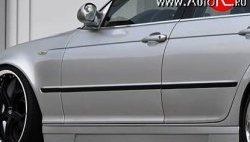 8 149 р. Пороги накладки Prior Design BMW 3 серия E46 седан дорестайлинг (1998-2001) (Неокрашенные)  с доставкой в г. Калуга. Увеличить фотографию 7