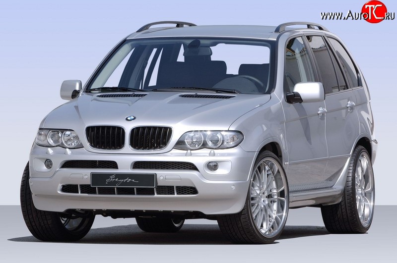 25 349 р. Пластиковый капот (рестайлинг) Stock BMW X5 E53 рестайлинг (2003-2006) (Неокрашенный)  с доставкой в г. Калуга