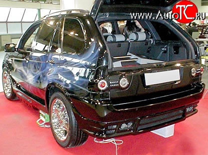 8 149 р. Задние вставки для модульной оптики Tarantul (дорестайл) BMW X5 E53 дорестайлинг (1999-2003)  с доставкой в г. Калуга