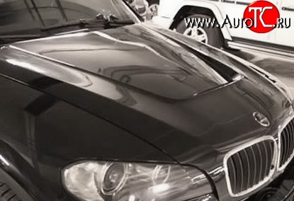 29 149 р. Пластиковый капот Lumma Style  BMW X5  E70 (2006-2013) дорестайлинг, рестайлинг (Неокрашенный)  с доставкой в г. Калуга