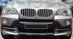 46 999 р. Накладка на передний бампер CT  BMW X5  E70 (2006-2010) (Неокрашенная)  с доставкой в г. Калуга. Увеличить фотографию 1