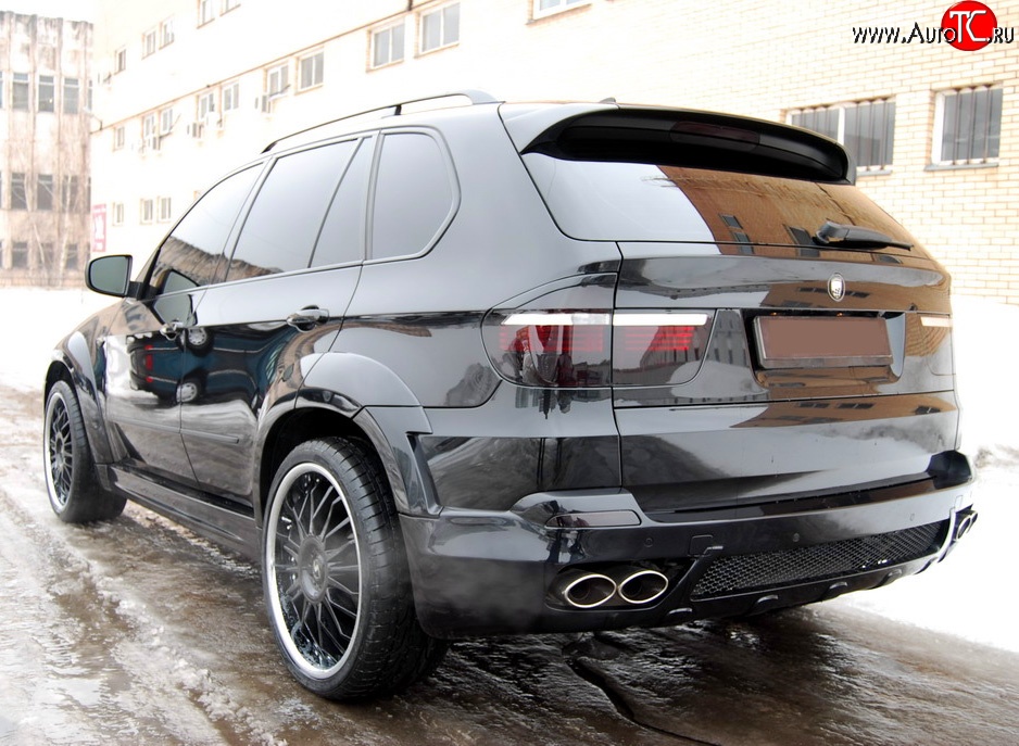 11 399 р. Спойлер Lumma Design BMW X5 E70 рестайлинг (2010-2013) (Неокрашенный)  с доставкой в г. Калуга