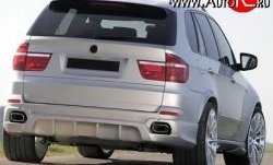 17 299 р. Задний бампер Hartge Style BMW X5 E70 рестайлинг (2010-2013) (Неокрашенный)  с доставкой в г. Калуга. Увеличить фотографию 1