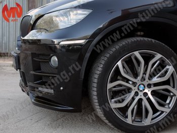 30 999 р. Передний бампер Hamann Style BMW X6 E71 рестайлинг (2012-2014) (Неокрашенный)  с доставкой в г. Калуга. Увеличить фотографию 4