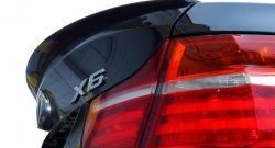 3 399 р. Лип спойлер АВТОКРАТ BMW X6 E71 дорестайлинг (2008-2012) (Неокрашенный)  с доставкой в г. Калуга. Увеличить фотографию 7