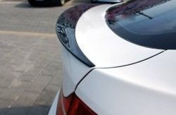 3 899 р. Лип спойлер Tuning-Sport BMW X6 E71 рестайлинг (2012-2014) (Неокрашенный)  с доставкой в г. Калуга. Увеличить фотографию 1