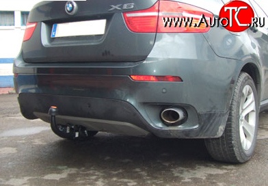 7 749 р. Фаркоп Лидер Плюс BMW X6 E71 рестайлинг (2012-2014) (Без электропакета)  с доставкой в г. Калуга
