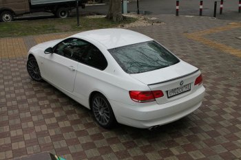 Лип спойлер  3 серия E92 (04-11) АВТОКРАТ BMW (БМВ) 3 серия  E90 (2004-2008) E90 седан дорестайлинг