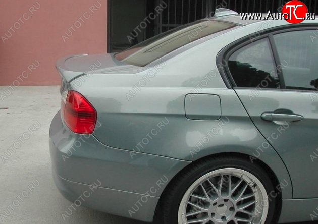 4 999 р. Лип спойлер M-Tech BMW 3 серия E90 седан дорестайлинг (2004-2008) (Неокрашенный)  с доставкой в г. Калуга