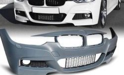 29 949 р. Передний бампер M-pakiet BMW 3 серия F30 седан дорестайлинг (2012-2015) (Неокрашенный)  с доставкой в г. Калуга. Увеличить фотографию 1