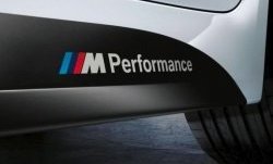 22 199 р. Пороги накладки M-performance BMW 3 серия F30 седан дорестайлинг (2012-2015) (Неокрашенные)  с доставкой в г. Калуга. Увеличить фотографию 2