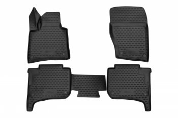 Комплект 3D ковриков салона на Format (повышенная износостойкость). BMW 3 серия F30 седан дорестайлинг (2012-2015)