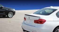 3 399 р. Лип спойлер M АВТОКРАТ  BMW 3 серия  F30 (2012-2018) (Лезвие, Неокрашенный)  с доставкой в г. Калуга. Увеличить фотографию 7