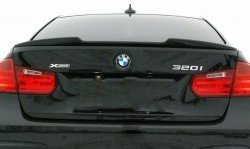 8 239 р. Лип спойлер BS v2 BMW 3 серия F30 седан дорестайлинг (2012-2015) (Неокрашенный)  с доставкой в г. Калуга. Увеличить фотографию 2