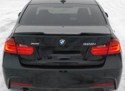 8 239 р. Лип спойлер BS v2  BMW 3 серия  F30 (2012-2018) (Неокрашенный)  с доставкой в г. Калуга. Увеличить фотографию 3