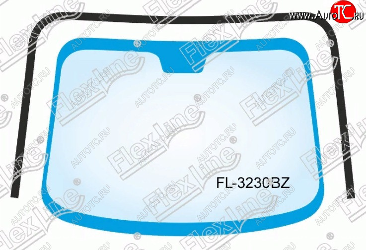2 269 р. Молдинг лобового стекла FlexLine  BMW X1  E84 (2009-2015)  с доставкой в г. Калуга