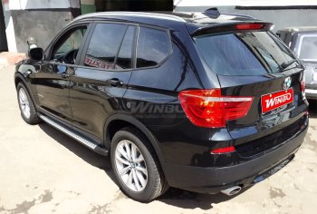 13 549 р. Подножки боковые WINBO OE Style BMW X3 F25 рестайлинг (2014-2017)  с доставкой в г. Калуга. Увеличить фотографию 5