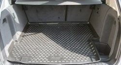 1 779 р. Коврик в багажник Element (полиуретан)  BMW X3  F25 (2010-2017) (Черный)  с доставкой в г. Калуга. Увеличить фотографию 2