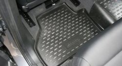 2 589 р. Коврики в салон Element 4 шт. (полиуретан)  BMW X3  F25 (2010-2017) (Черные)  с доставкой в г. Калуга. Увеличить фотографию 4