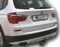 6 249 р. Фаркоп Лидер Плюс.  BMW X3  F25 (2010-2017) (Без электропакета)  с доставкой в г. Калуга. Увеличить фотографию 1