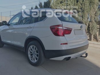 22 699 р. Фаркоп Aragon. (шар A)  BMW X3  F25 - X4  F26  с доставкой в г. Калуга. Увеличить фотографию 3