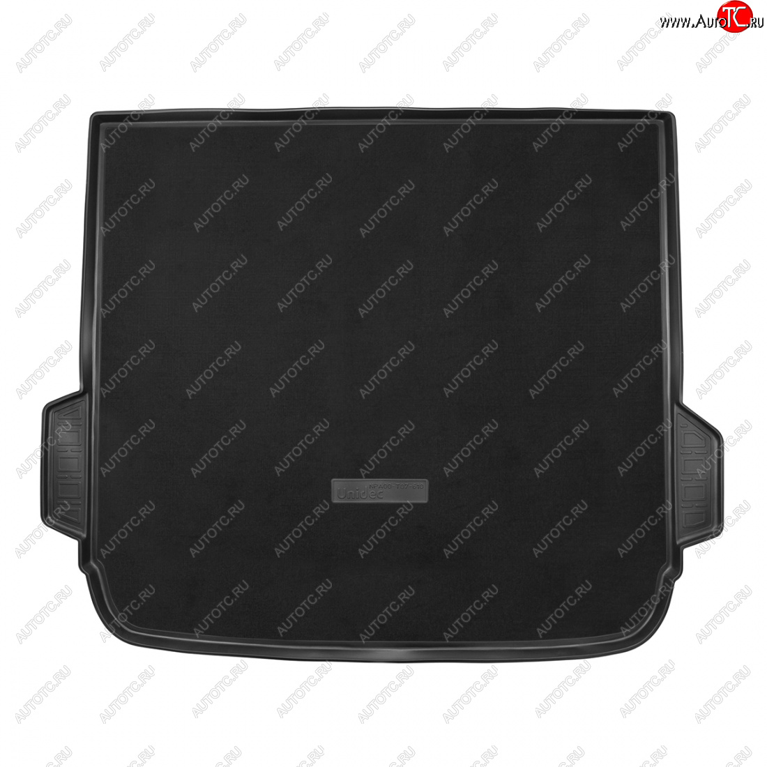 3 369 р. Комбинированый коврик багажника Unidec  BMW X4  G02 (2018-2024) (Чёрный)  с доставкой в г. Калуга