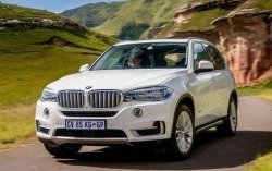 5 449 р. Накладка на передний бампер SuvStyle BMW X5 F15 (2013-2018) (Неокрашенная)  с доставкой в г. Калуга. Увеличить фотографию 2