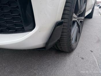 11 599 р. Элероны переднего бампера  M-Performance  BMW X5  G05 (2018-2024) (цвет: черный глянец)  с доставкой в г. Калуга. Увеличить фотографию 4