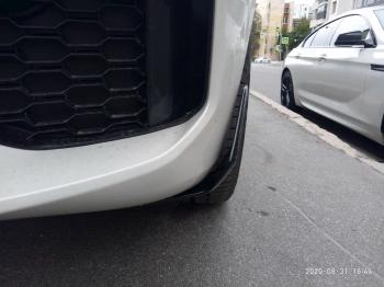 11 599 р. Элероны переднего бампера  M-Performance  BMW X5  G05 (2018-2024) (цвет: черный глянец)  с доставкой в г. Калуга. Увеличить фотографию 5